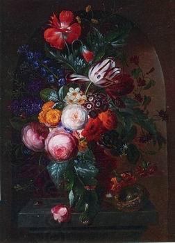 unknow artist Floral, beautiful classical still life of flowers 03 China oil painting art
